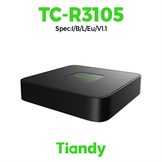 Đầu ghi hình camera IP 5 kênh TIANDY TC-R3105 - 1 HDD