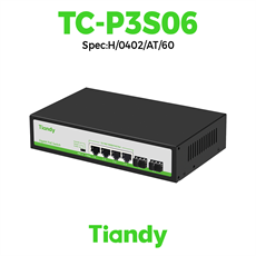 Switch Tiandy POE 4 cổng TC-P3S06 Spec:H/0402/AT/60