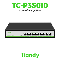 Switch Tiandy POE 8 cổng TC-P3S010 Spec:G/0820/AT/110