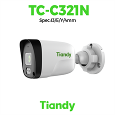 Camera Tiandy IP Dome hồng ngoại 2MP  TC-C321N Spec:I3/E/Y/4mm