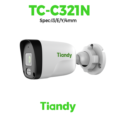 Camera Tiandy IP Dome hồng ngoại 2MP  TC-C321N Spec:I3/E/Y/4mm