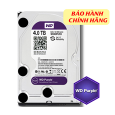 HDD 4TB WESTERN TÍM chuyên dụng cho camera