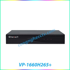 Đầu ghi hình camera IP 16 kênh VANTECH VP-1660H265+