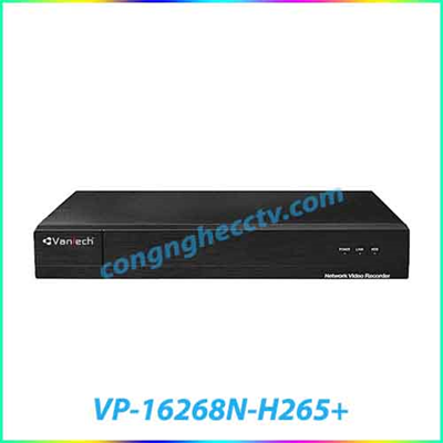 Đầu ghi hình camera IP 16 kênh VANTECH VP-16268N-H265+