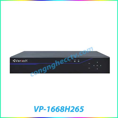 Đầu ghi hình All in one 16 kênh VANTECH VP-1668H265