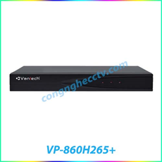 Đầu ghi hình camera IP 8 kênh VANTECH VP-860H265+