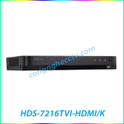 Đầu ghi hình HYBRID TVI-IP 16 kênh HDPARAGON HDS-7216TVI-HDMI/K