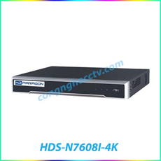 Đầu ghi hình camera IP 8 kênh HDPARAGON HDS-N7608I-4K