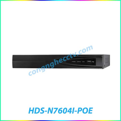 Đầu ghi hình camera IP PoE 4 kênh HDPARAGON HDS-N7604I-POE