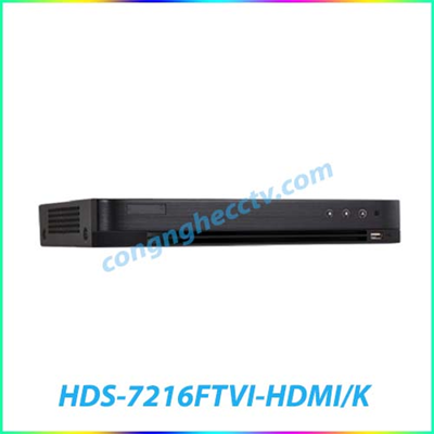 Đầu ghi hình HYBRID TVI-IP 16 kênh HDPARAGON HDS-7216FTVI-HDMI/K