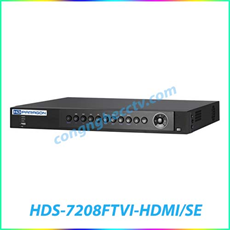 Đầu ghi hình HD-TVI 8 kênh HDPARAGON HDS-7208FTVI-HDMI/SE