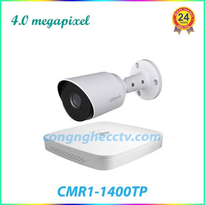 Trọn Bộ 1 Camera Quan Sát  Dahua CMR1-1400TP