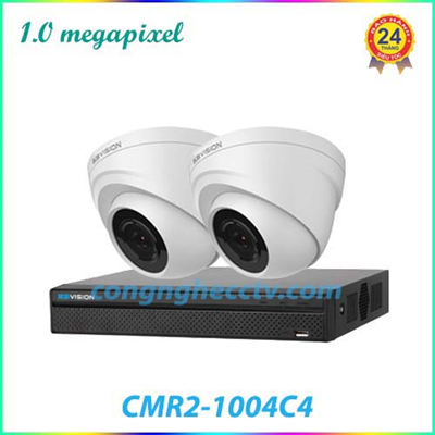 Trọn Bộ 2 Camera Quan Sát  KBvision CMR2-1004C4