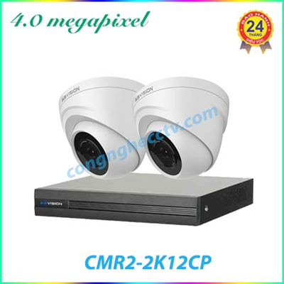 Trọn Bộ 2 Camera Quan Sát  K-2K12CPBvision CMR2