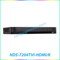 Đầu ghi hình HYBRID TVI-IP 4 kênh HDPARAGON HDS-7204TVI-HDMI/K