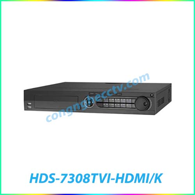 Đầu ghi hình HYBRID TVI-IP 8 kênh TURBO 4.0 HDPARAGON HDS-7308TVI-HDMI/K