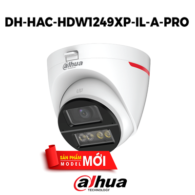 Camera HDCVI WIZCOLOR Dahua DH-HAC-HDW1249XP-IL-A-PRO 2MP