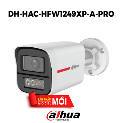 Camera HDCVI WIZCOLOR Dahua DH-HAC-HFW1249XP-A-PRO 2MP