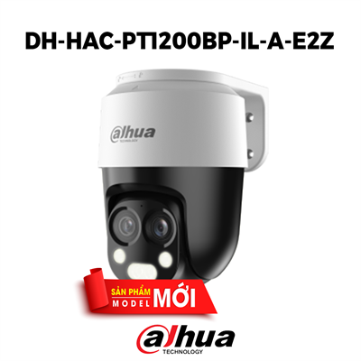 Camera HDCVI SMART DUAL LIGHT PT CAMERA Dahua DH-HAC-PT1200BP-IL-A-E2Z 2MP