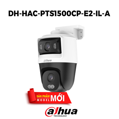 Camera HDCVI SMART DUAL LIGHT PT CAMERA Dahua DH-HAC-PTS1500CP-E2-IL-A 2MP