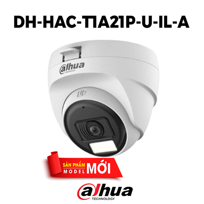 Camera HDCVI SMART DUAL LIGHT Dahua DH-HAC-T1A21P-U-IL-A 2MP