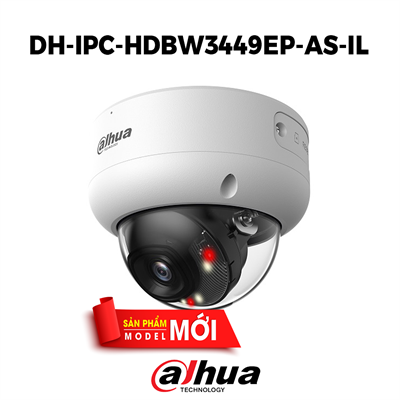 CAMERA IP DAHUA DH-IPC-HDBW3249E-AS-IL 2MP WIZSENSE 3 SMART DUAL LIGHT