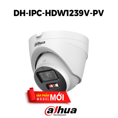 Camera IP Dahua DH-IPC-HDW1239V-PV 2MP ENTRY SMART DUAL LIGHT ACTIVE DETERRENCE 