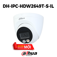 Camera IP Dahua DH-IPC-HDW2649T-S-IL 6MP WIZSENSE 2 SMART DUAL LIGHT
