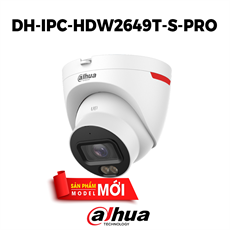 Camera IP Dahua DH-IPC-HDW2649T-S-PRO 6MP WIZSENSE 2 WIZCOLOR