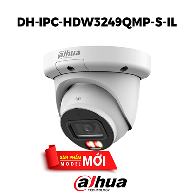 CAMERA IP DAHUA DH-IPC-HDW3249QMP-S-IL 2MP WIZSENSE 3 SMART DUAL LIGHT