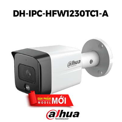 Camera IP Dahua DH-IPC-HFW1230TC1-A 2MP ENTRY IR LED