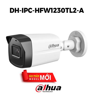 Camera IP Dahua DH-IPC-HFW1230TL2-A 2MP ENTRY IR LED