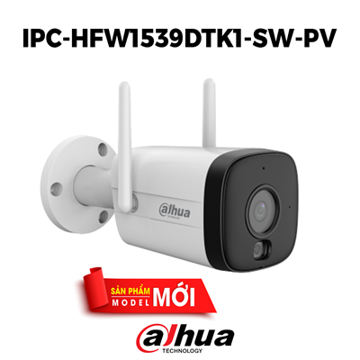 Camera IP Wifi Dahua ngoài trời DH-IPC-HFW1539DTK1-SW-PV 5.0MP