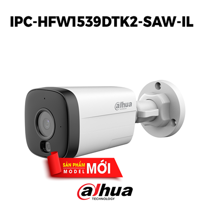 Camera IP Wifi Dahua ngoài trời DH-IPC-HFW1539DTK2-SAW-IL 5.0MP