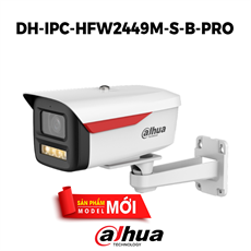 Camera IP Dahua DH-IPC-HFW2449M-S-B-PRO 4MP WIZSENSE 2 WIZCOLOR