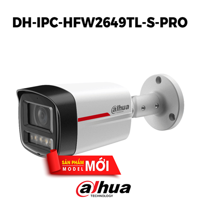 Camera IP Dahua DH-IPC-HFW2649TL-S-PRO 6MP WIZSENSE 2 WIZCOLOR