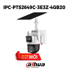 Camera IP Wifi NLMT Dahua ngoài trời DH-IPC-PTS2649C-3E3Z-4GB20 6.0MP