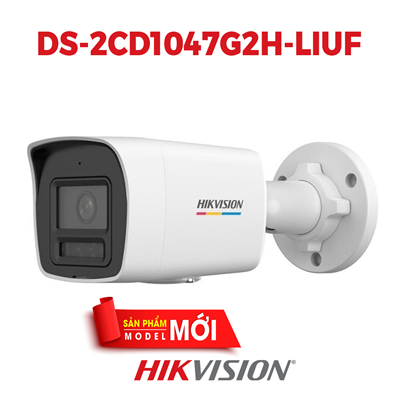 Camera IP ColorVu HIKVISION DS-2CD1047G2H-LIUF 4MP đèn kép
