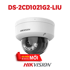 Camera thân IP HIKVISION DS-2CD1121G2-LIU 2.0MP đèn kép chống báo động giả