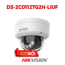 Camera IP ColorVu HIKVISION DS-2CD1127G2H-LIUF 2MP đèn kép