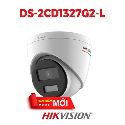 Camera HIKVISION DS-2CD1327G2-L 2MP ColorVu cho hình ảnh màu sắc 24/7