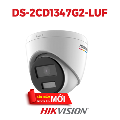 Camera HIKVISION DS-2CD1347G2-LUF 4MP ColorVu cho hình ảnh màu sắc 24/7