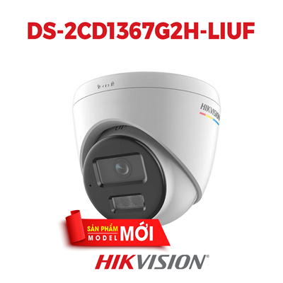 Camera IP ColorVu HIKVISION DS-2CD1367G2H-LIUF 6MP đèn kép