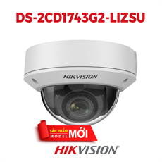 Camera Dome zoom IP HIKVISION DS-2CD1743G2-LIZSU 4MP đèn kép