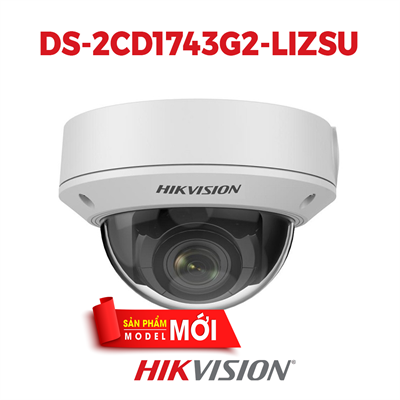 Camera Dome zoom IP HIKVISION DS-2CD1743G2-LIZSU 4MP đèn kép