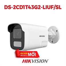 Camera thân IP HIKVISION DS-2CD1T43G2-LIUF/SL 4MP đèn kép