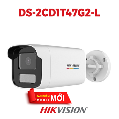 Camera HIKVISION DDS-2CD1T47G2-L 4MP ColorVu cho hình ảnh màu sắc 24/7