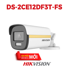 CAMERA TVI COLORVU HIKVISION DS-2CE12DF3T-FS CHỐNG NGƯỢC SÁNG 2MP - HÌNH ẢNH MÀU SẮC 24/7