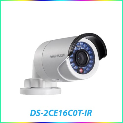 CAMERA HD-TVI DS-2CE16C0T-IR 1.0 MEGAPIXEL