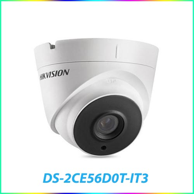 CAMERA HD-TVI DS-2CE56D0T-IT3 2.0 MEGAPIXEL